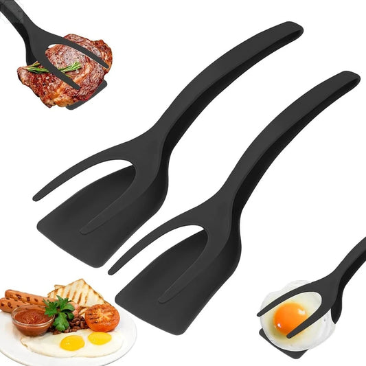 FlipGrip - 2-In-1 Flip Spatula Tongs